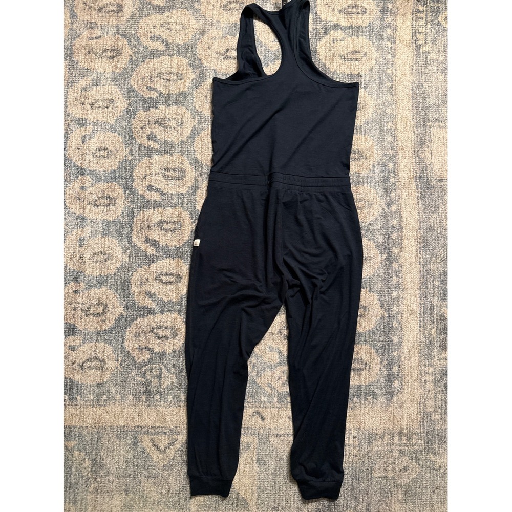 Vuori Lux Jumpsuit Navy Small Excellent Condition - Picture 6 of 7